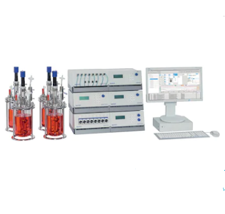 德國(guó)艾本德Eppendorf,DASGIP? Parallel Bioreactor System, 適用細(xì)胞培養(yǎng)，最大 50?sL/h 通氣, 12 罐體系統(tǒng)，臺(tái)式罐體